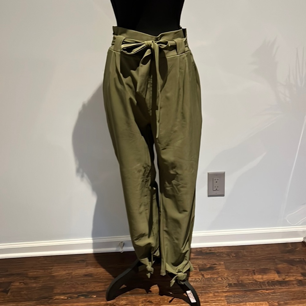 3 pairs cute & comfy polyester pants w/elastic waist